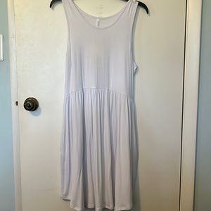 White swing dress. Never worn.  Brand new!